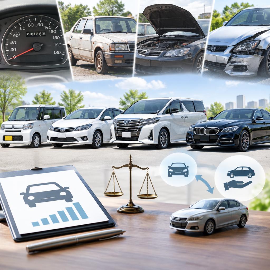 車の状態や年式を問わず、まずは無料査定へ
